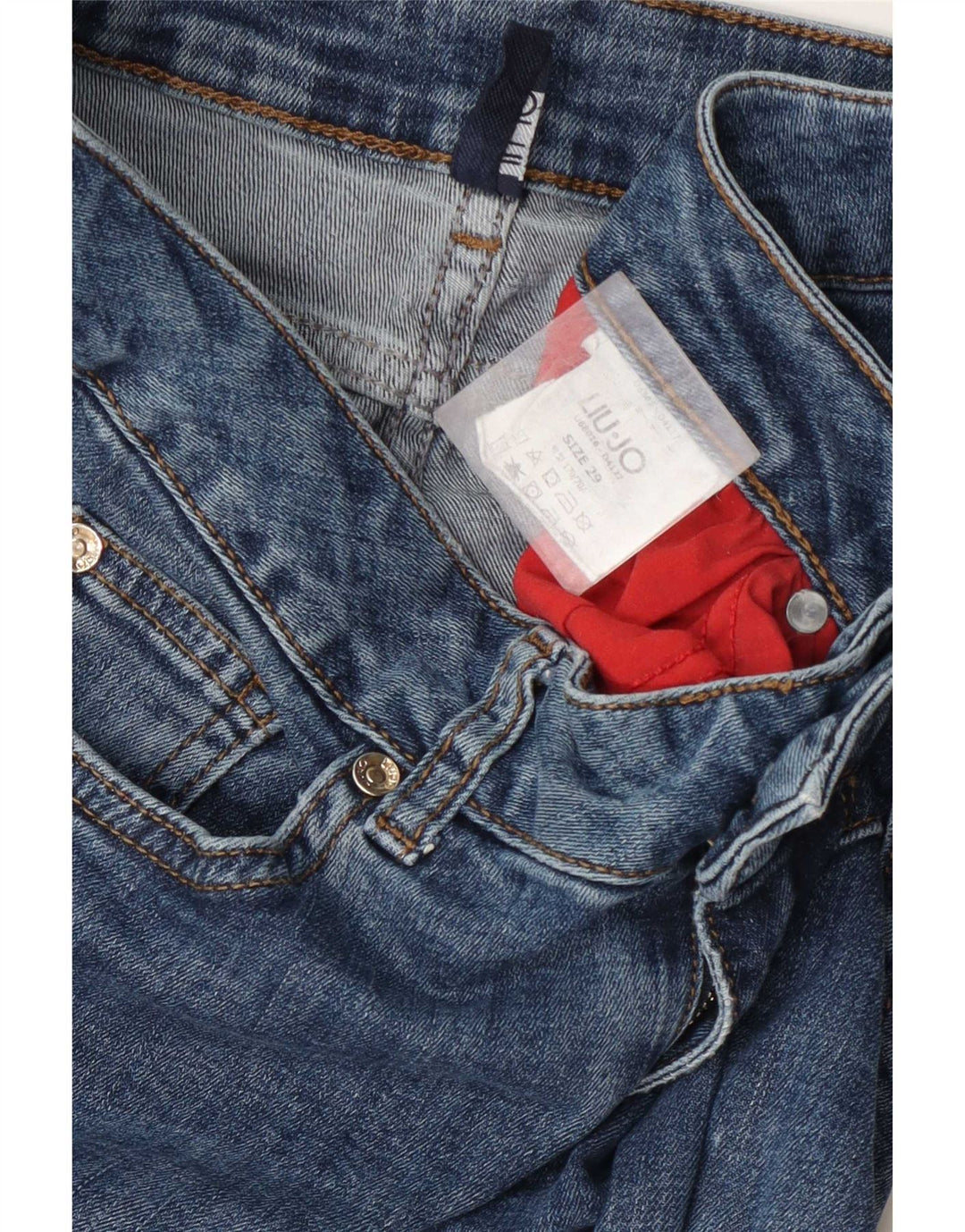 Liu Jo Womens Slim Fit Jeans W29 L32 Blue