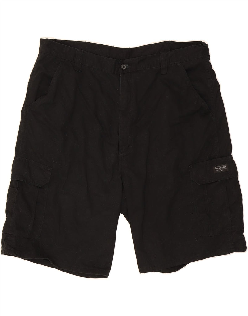 WRANGLER Mens Cargo Shorts XL W40  Black Cotton Vintage Wrangler and Second-Hand Wrangler from Messina Hembry 