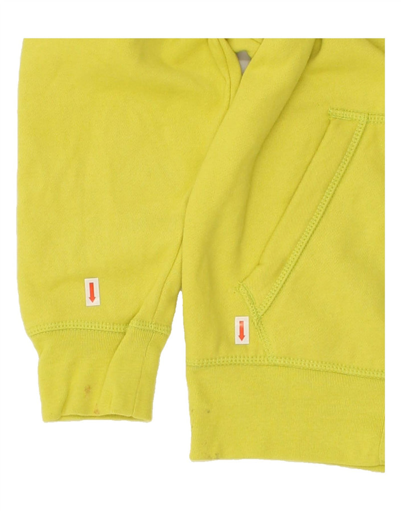 GAP Boys Graphic Zip Hoodie Sweater 11-12 Years Yellow Cotton | Vintage Gap | Thrift | Second-Hand Gap | Used Clothing | Messina Hembry 