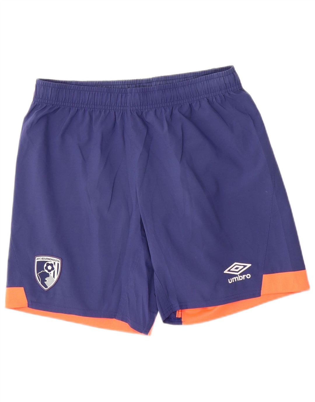 Umbro Mens AFC Bournemouth Sport Shorts Medium Navy Blue Colourblock