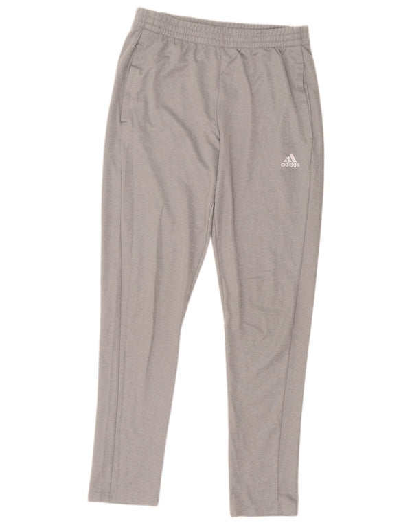 Adidas Womens Tracksuit Trousers Medium Grey Polyester