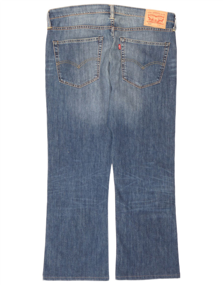 Levi's Mens 527 Bootcut Jeans W36 L28 Blue Cotton