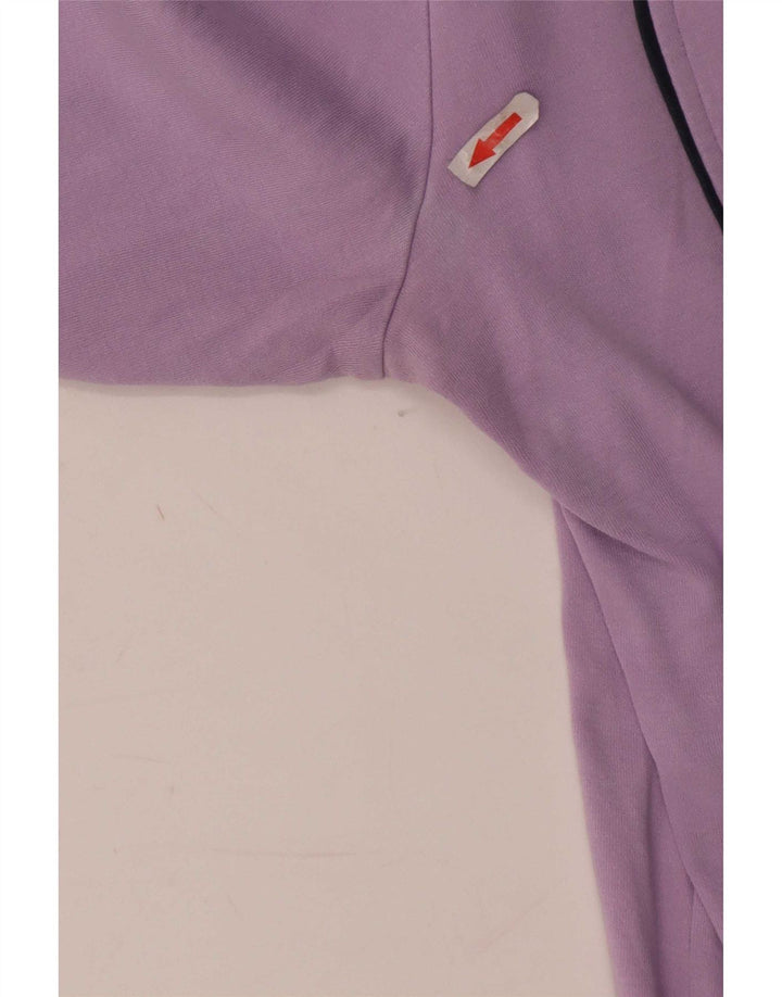Champion Womens Tracksuit Top Jacket UK 14 Medium Purple