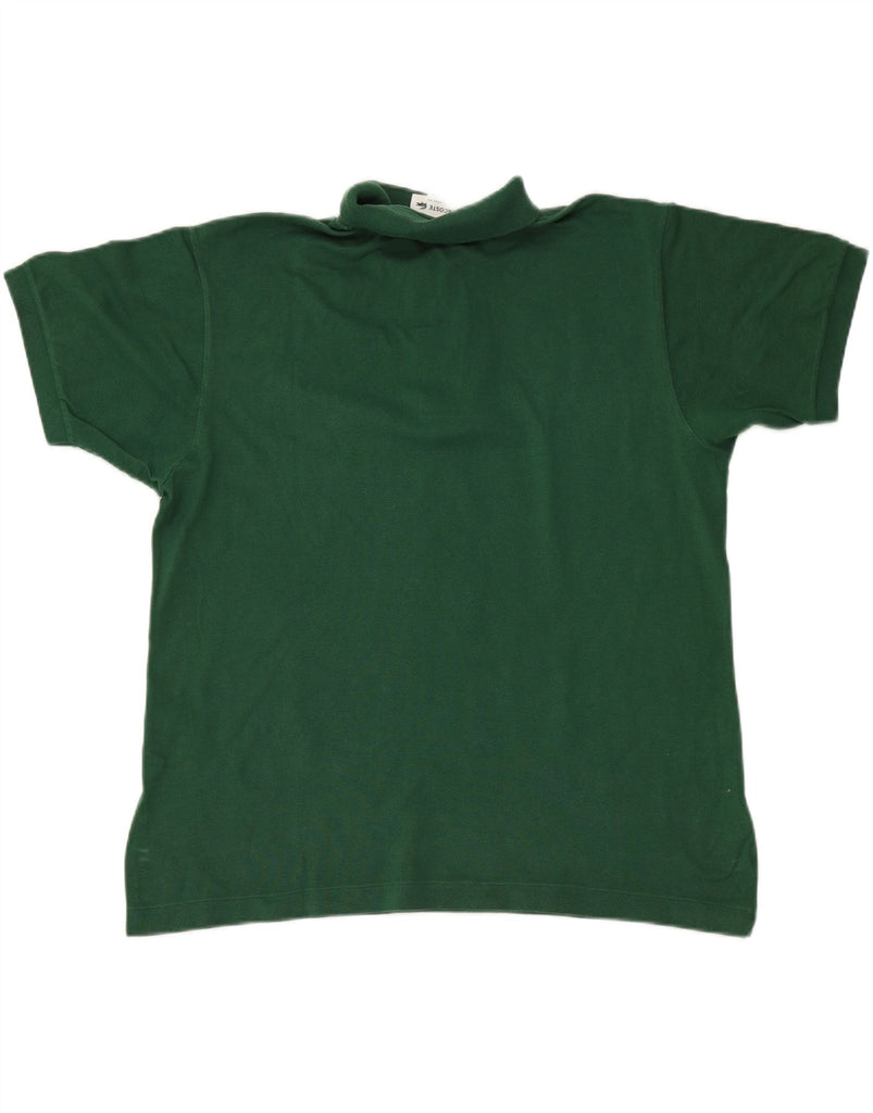 LACOSTE Mens Classic Fit Polo Shirt Size 6 XL Green Cotton Vintage Lacoste and Second-Hand Lacoste from Messina Hembry 