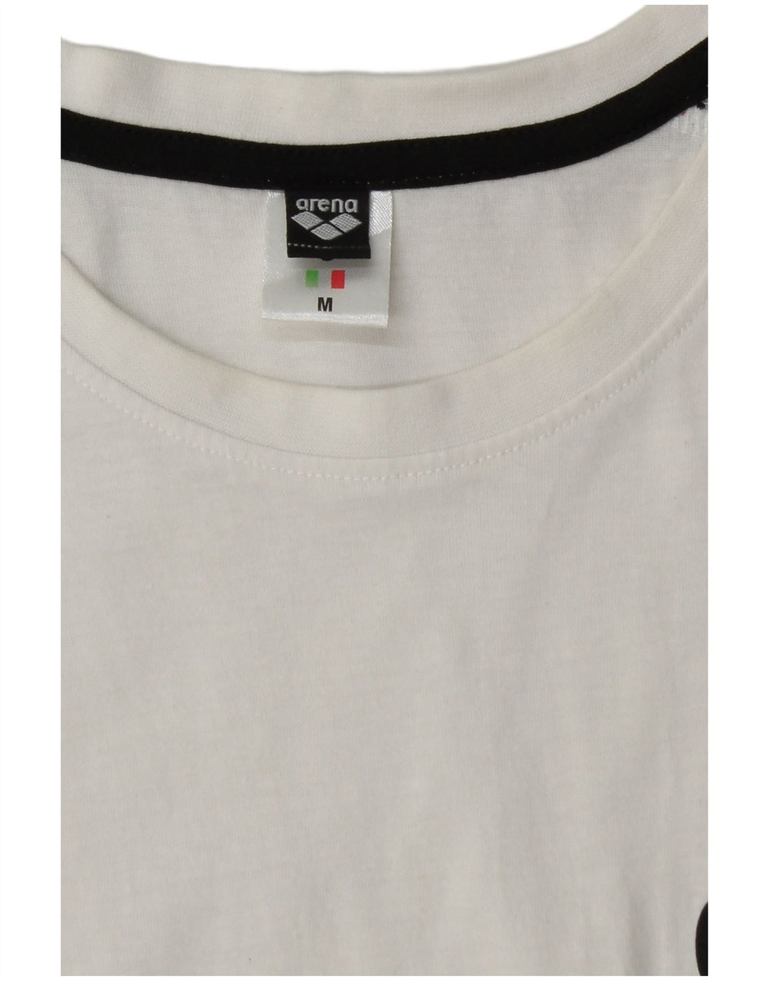 Arena Mens Graphic Vest Top Medium White Cotton