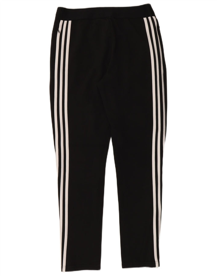 Adidas Womens Tracksuit Trousers UK 12/14 Medium Black Cotton