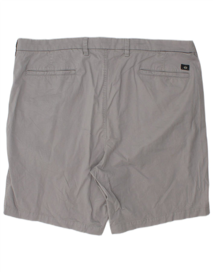 DOCKERS Mens Chino Shorts W42 2XL  Grey Cotton