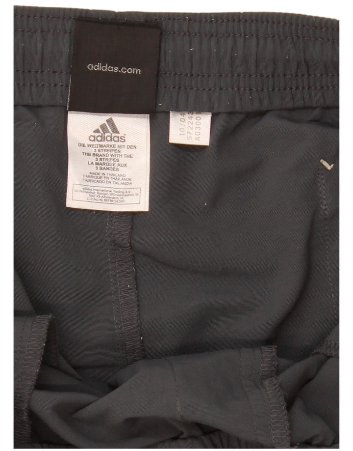 Adidas Mens Capri Tracksuit Trousers XL  Grey Polyamide