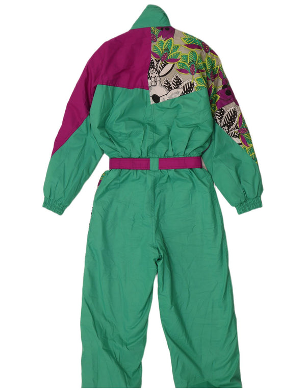 Vintage Womens Ski Jumpsuit EU 38 Medium W28 L30 Multicoloured Colourblock