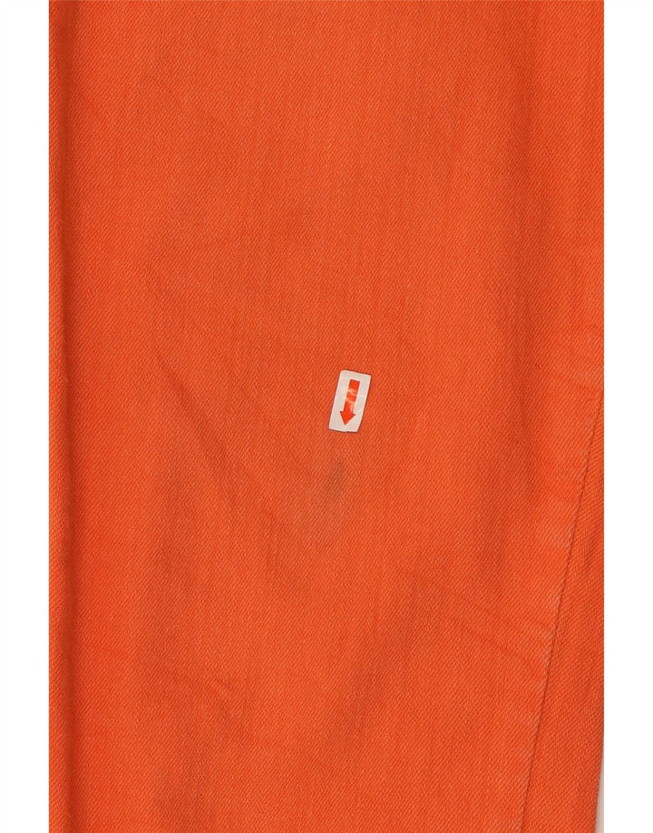 MICHAEL KORS Womens Slim Jeans US 10 Large W32 L30 Orange Cotton Vintage Michael Kors and Second-Hand Michael Kors from Messina Hembry 