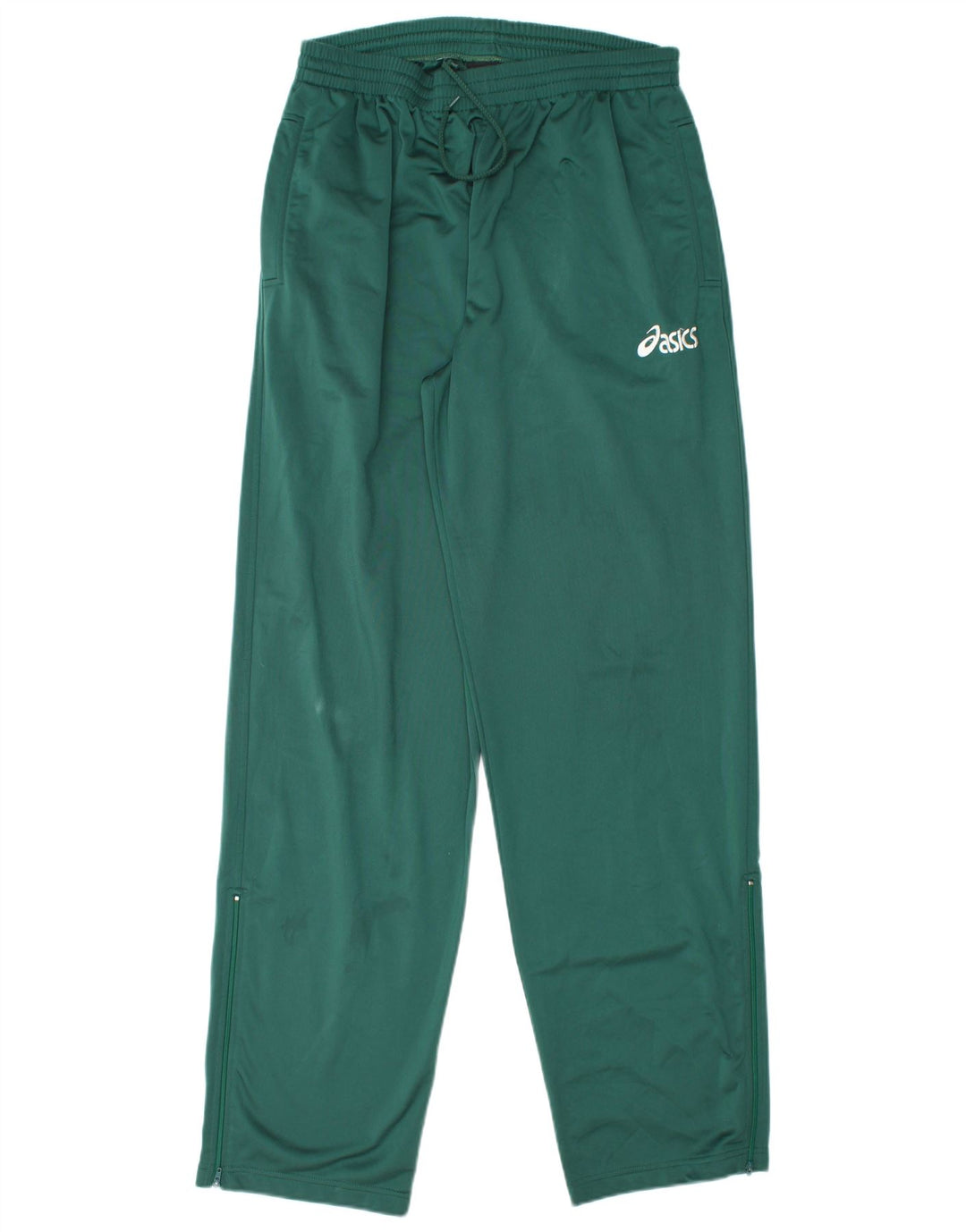 ASICS Mens Tracksuit Trousers Large  Green Polyester