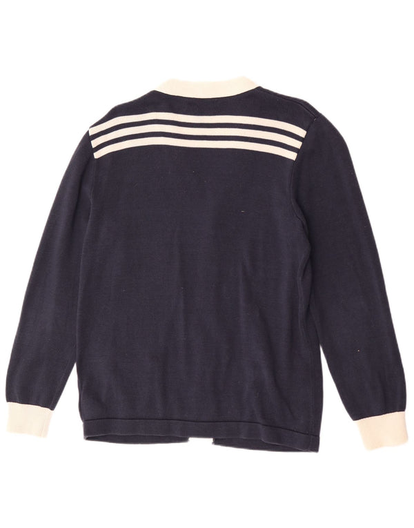Polo Ralph Lauren Boys Cardigan Sweater 15-16 Years XL Navy Blue