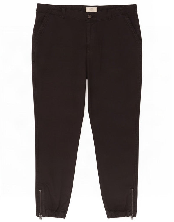 Fat Face Womens Joggers Chino Trousers UK 18 XL W36 L27 Black