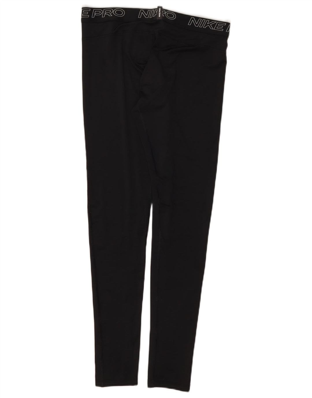 Nike Mens Dri Fit Graphic Leggings Large Black Polyester