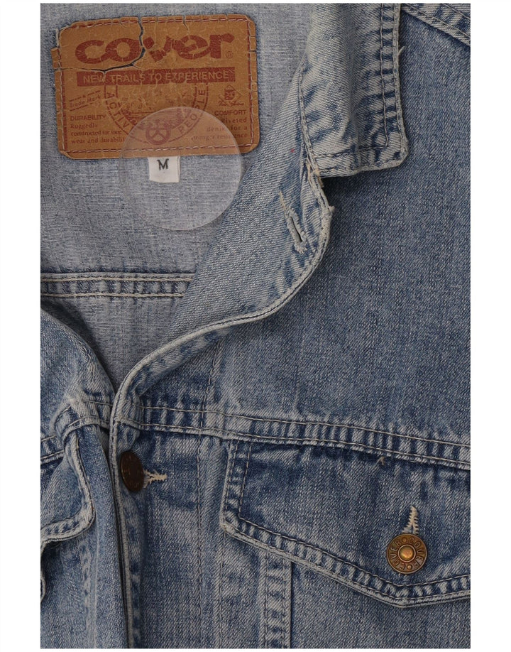 Cover Mens Denim Jacket UK 38 Medium Blue