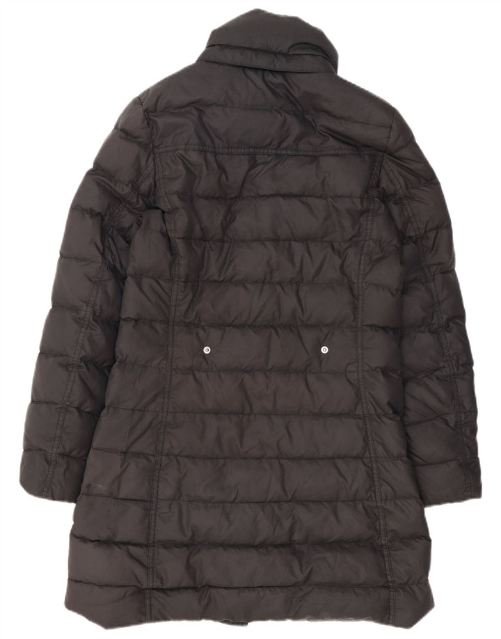 Tommy Hilfiger Womens Oversized Padded Coat UK 10 Small Black Polyester