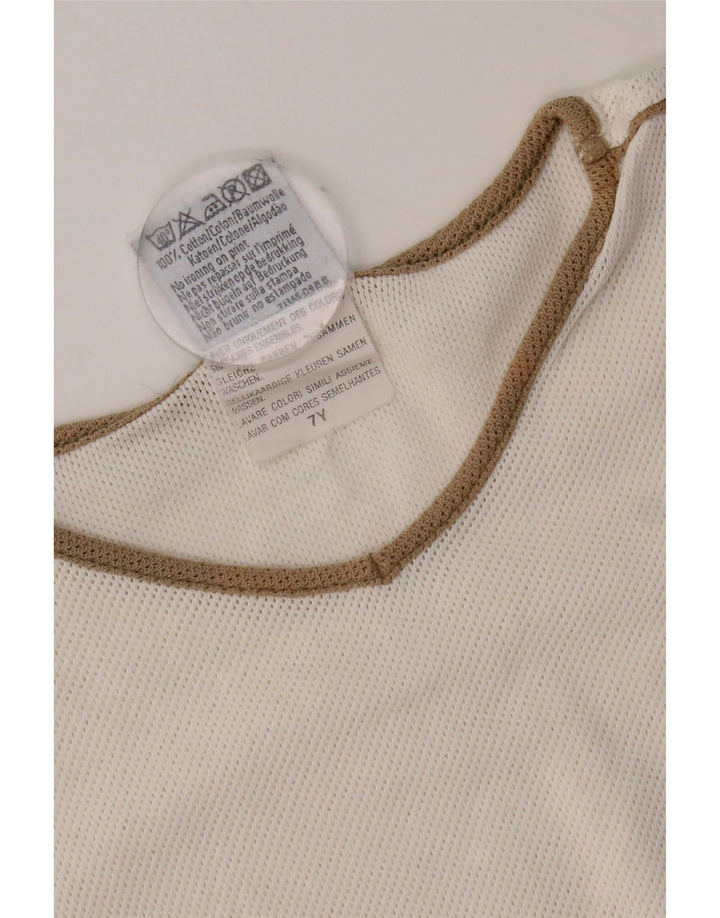 Lee Womens T-Shirt Top UK 14 Medium White Cotton