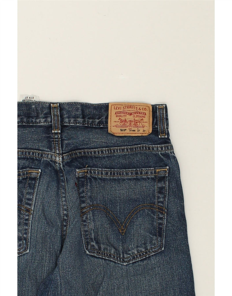 LEVI'S Boys 559 Loose Fit Straight Jeans 13-14 Years W27 L27 Blue Cotton | Vintage Levi's | Thrift | Second-Hand Levi's | Used Clothing | Messina Hembry 