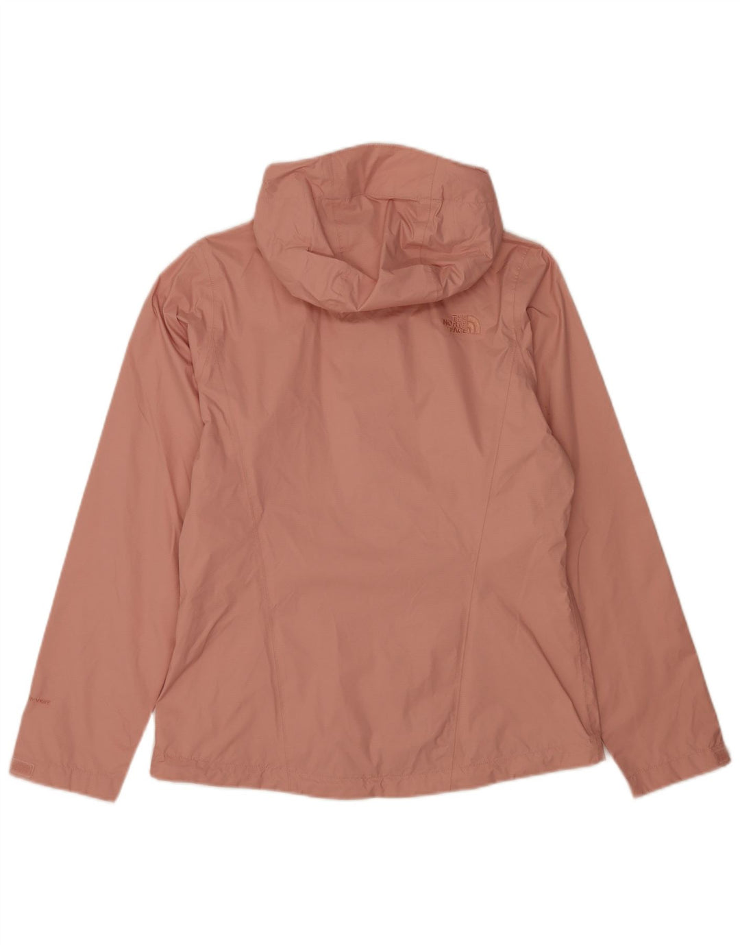 The North Face Womens Hooded Rain Jacket UK 14 Medium Pink Nylon
