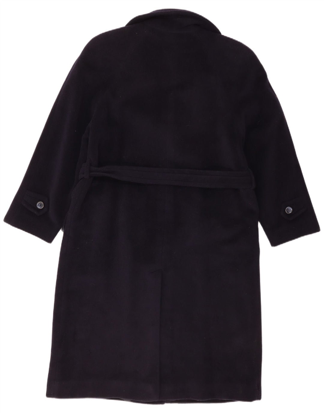 Lanificio Campore Womens Oversized Overcoat IT 42 Medium Navy Blue