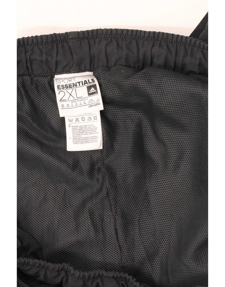 Adidas Mens Climalite Sport Shorts 2XL Grey Polyester