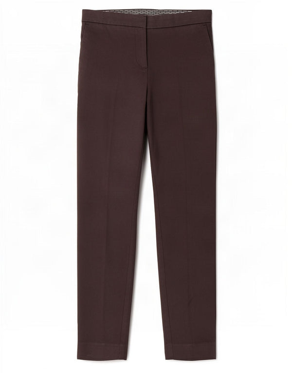Zara Womens Slim Chino Trousers Small W26 L26 Black Cotton