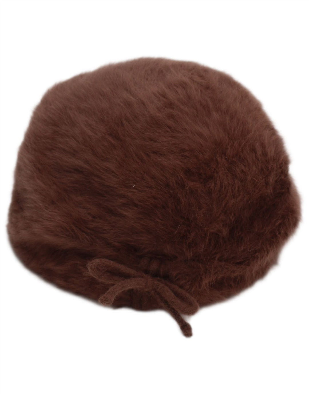 Kangol Womens Faux Fur Beanie Hat Medium Brown