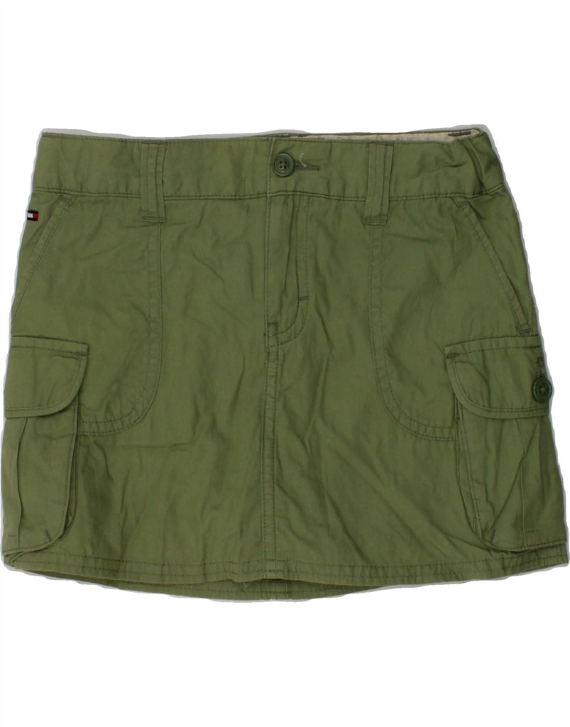 TOMMY HILFIGER Girls Skort 6-7 Years W24 Khaki Cotton | Vintage Tommy Hilfiger | Thrift | Second-Hand Tommy Hilfiger | Used Clothing | Messina Hembry 