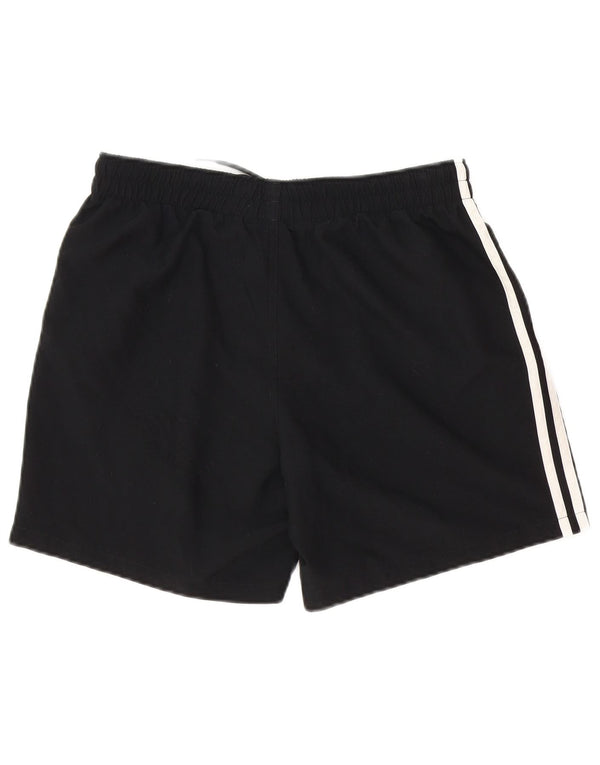 Adidas Mens Sport Shorts Medium Black Striped Sports