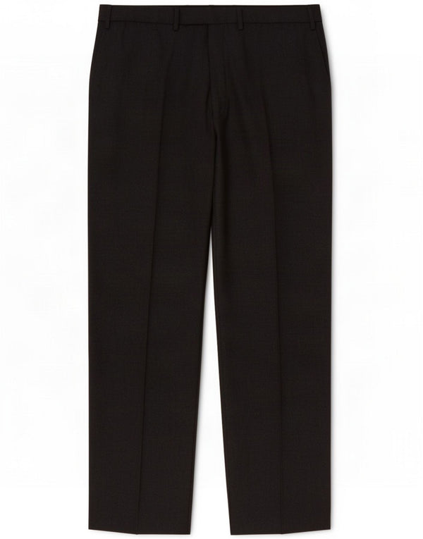 Marks & Spencer Mens Straight Suit Trousers W40 L31 Grey Polyester