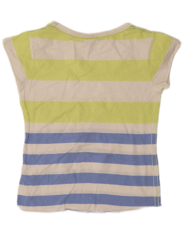White Stuff Womens T-Shirt Top UK 10 Small Multicoloured Striped