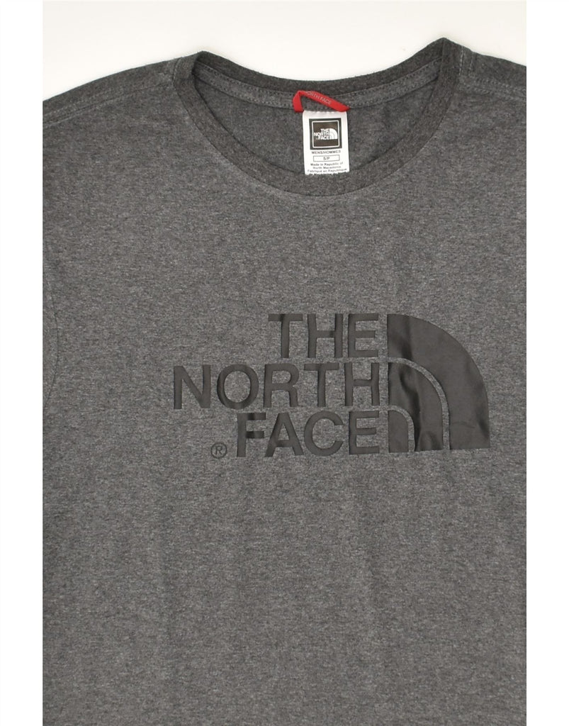 THE NORTH FACE Mens Graphic T-Shirt Top Small Grey | Vintage The North Face | Thrift | Second-Hand The North Face | Used Clothing | Messina Hembry 