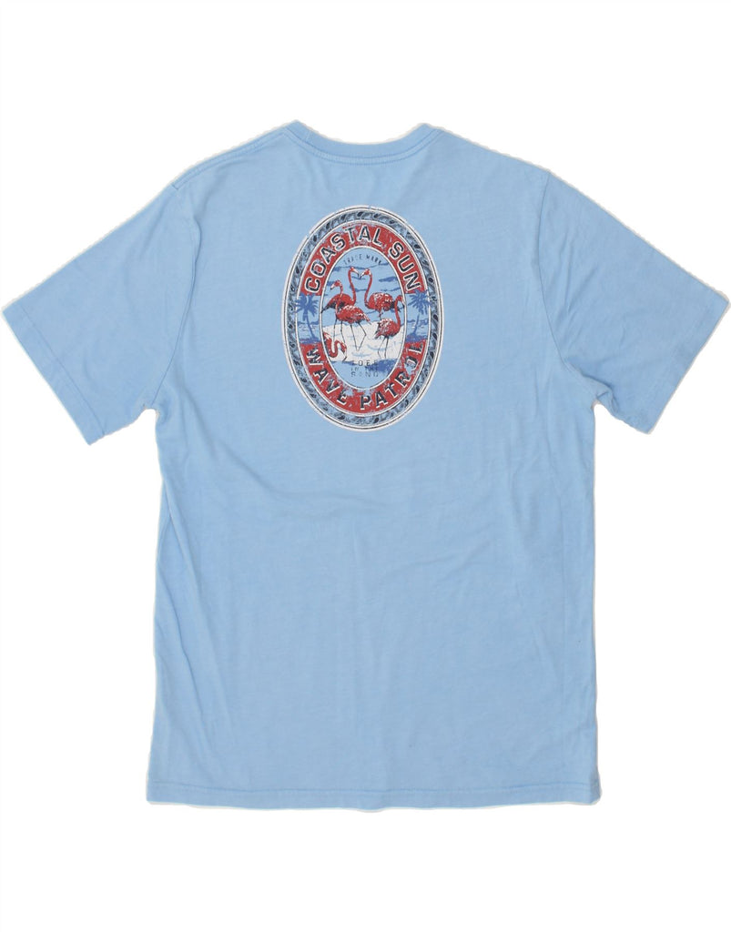 IZOD Mens Salt Water Relaxed Fit Graphic T-Shirt Top Medium Blue Cotton Vintage Izod and Second-Hand Izod from Messina Hembry 