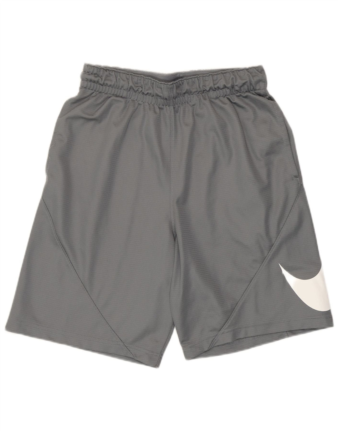 Nike Mens Dri Fit Graphic Sport Shorts Medium  Grey Polyester