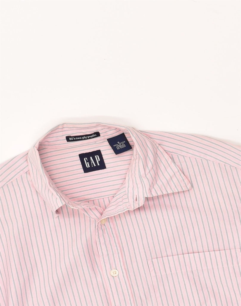 GAP Mens Shirt Small Pink Pinstripe Cotton | Vintage Gap | Thrift | Second-Hand Gap | Used Clothing | Messina Hembry 