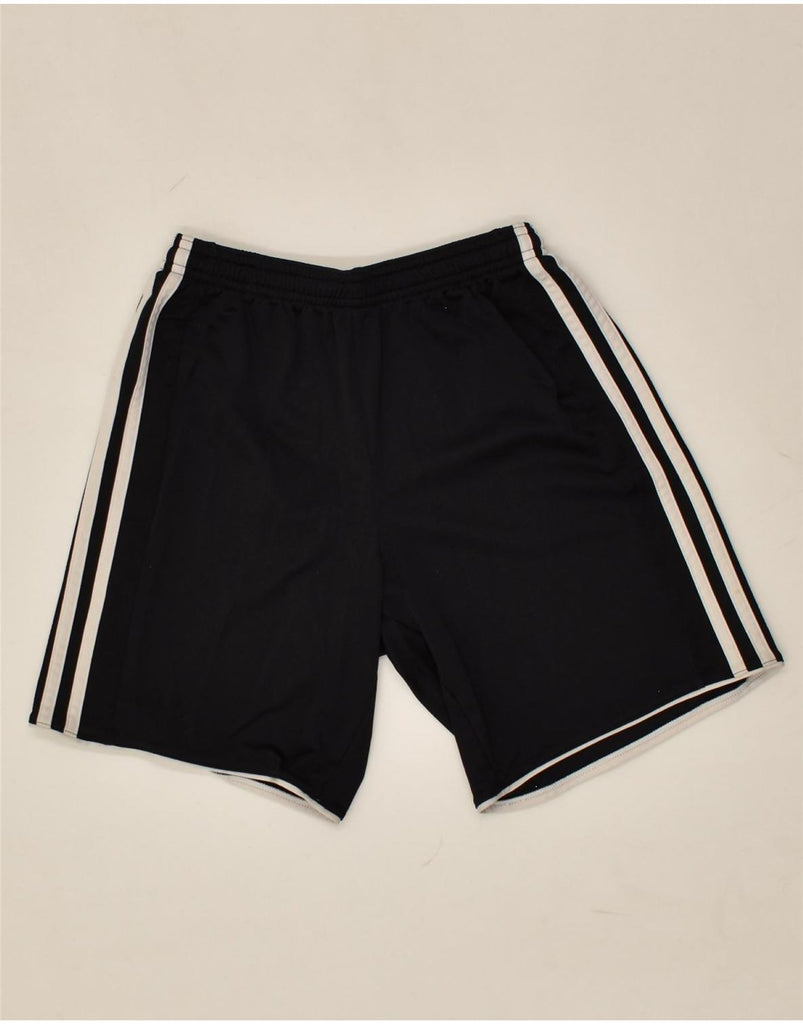 ADIDAS Boys Climacool Sport Shorts 11-12 Years Black Polyester | Vintage Adidas | Thrift | Second-Hand Adidas | Used Clothing | Messina Hembry 