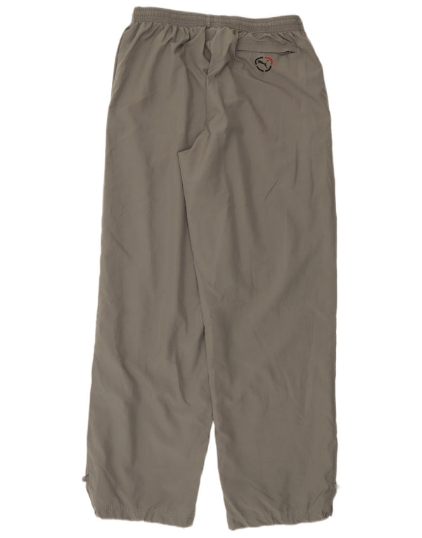 Puma Mens Tracksuit Trousers Large  Grey Polyester