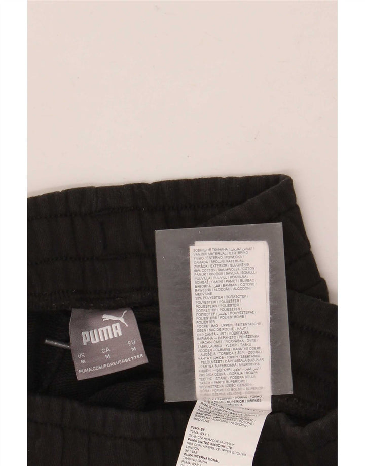 Puma Mens Sport Shorts Medium Black Cotton