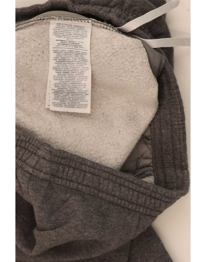 Nike Mens Tracksuit Trousers Joggers Small Grey Cotton