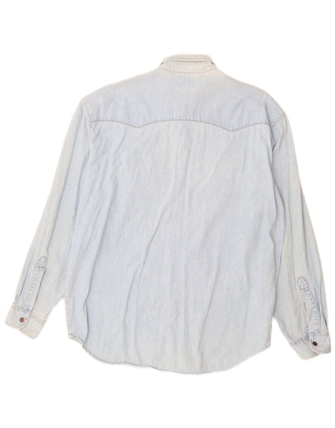 Levi's Mens Denim Shirt Large Blue Cotton