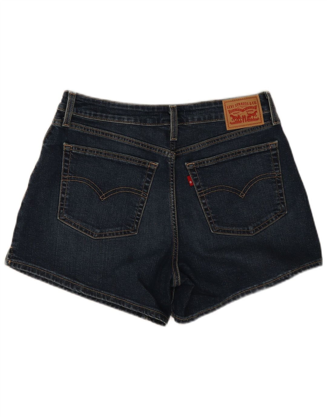 Levi's Womens Denim Shorts W30 Medium Blue Cotton