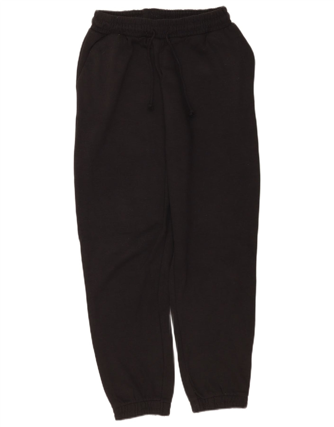 Zara Womens Tracksuit Trousers Joggers UK 12 Medium Black Polyester
