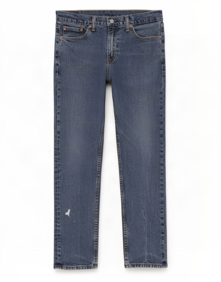 Levi's Mens 511 Slim Jeans W33 L32 Blue Cotton