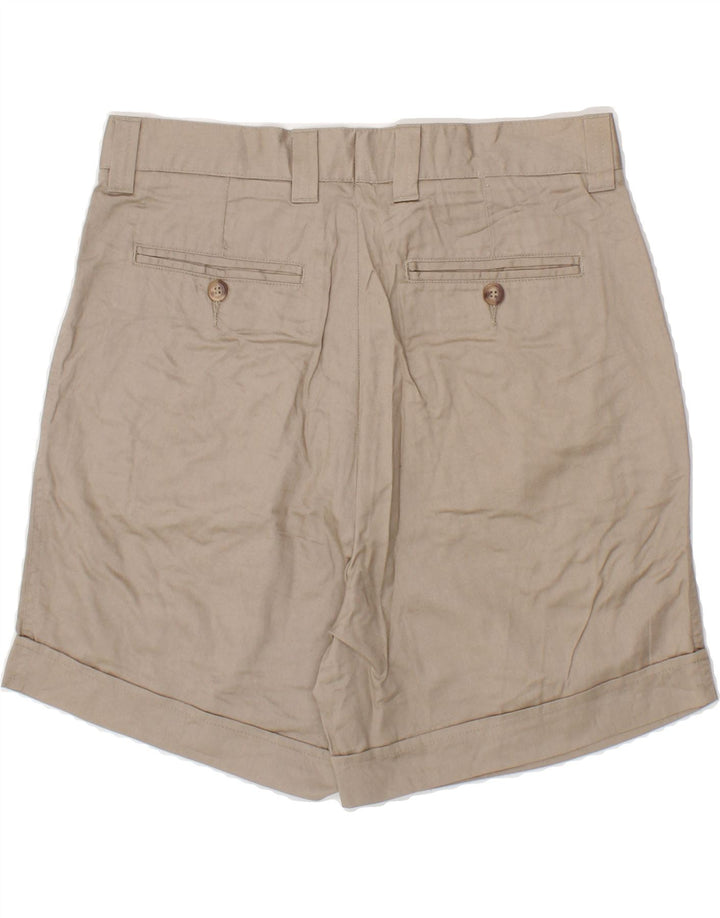 EUROPEAN PROJECT Womens Pegged Chino Shorts IT 48 Medium W32 Beige Cotton Vintage European Project and Second-Hand European Project from Messina Hembry 