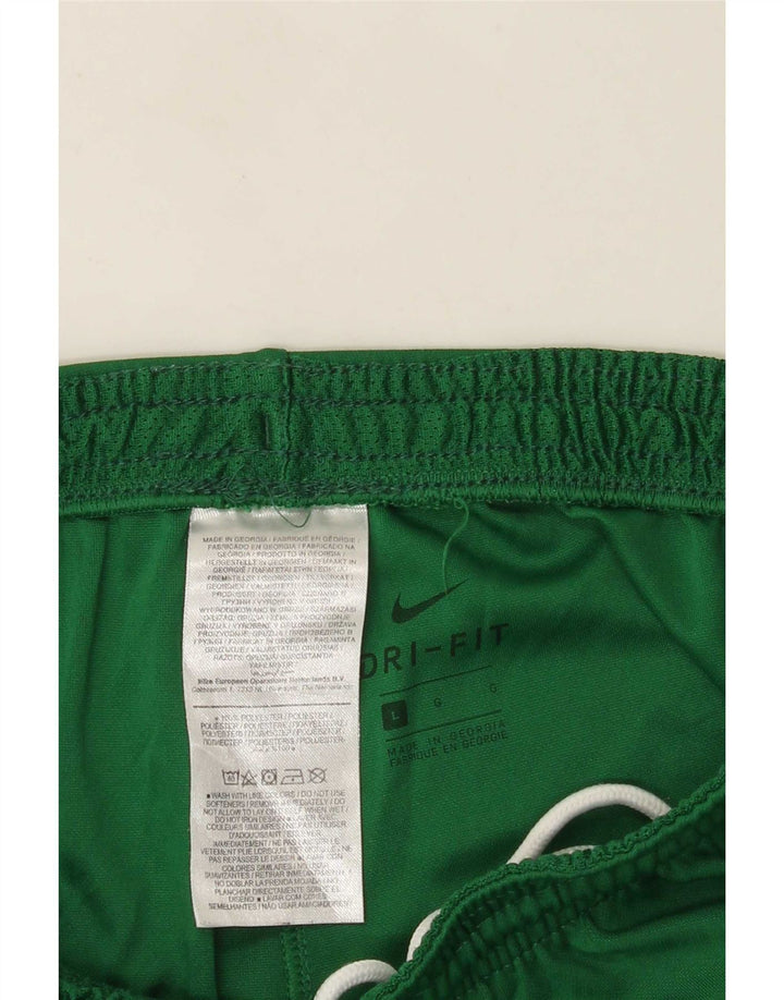 Nike Mens Dri Fit Sport Shorts Large Green Polyester