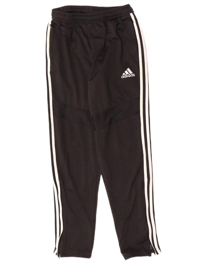 Adidas Boys Tracksuit Trousers 13-14 Years  Black Polyester