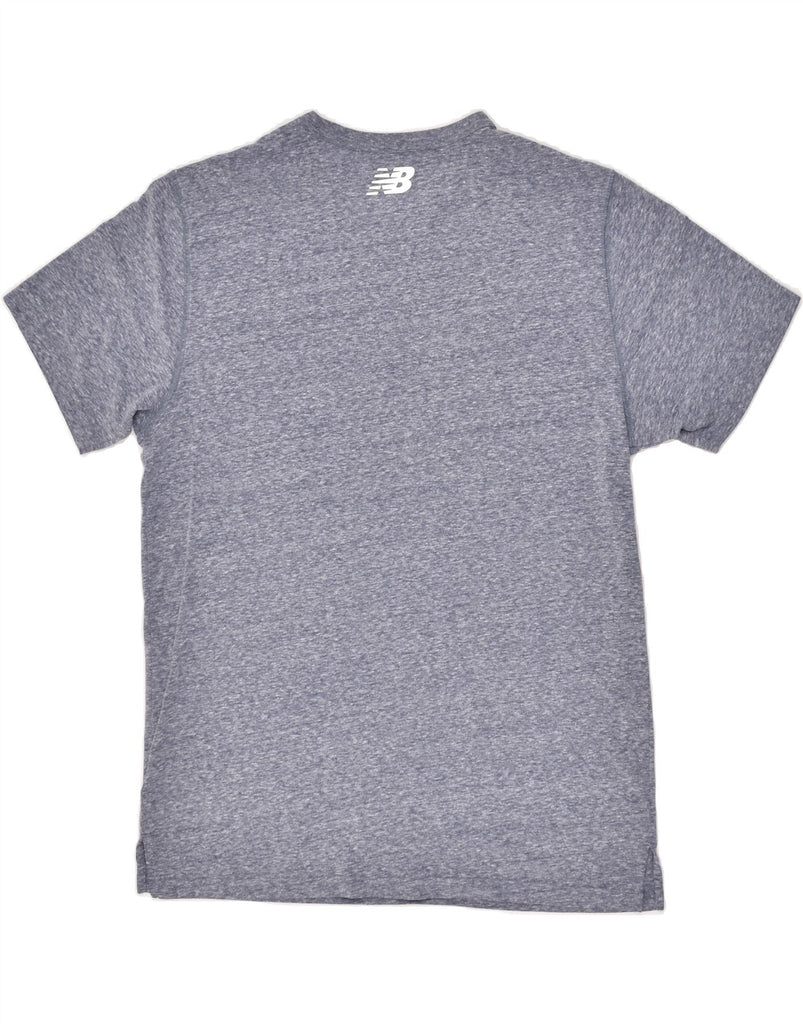 NEW BALANCE Mens Graphic T-Shirt Top Medium Grey Flecked Cotton | Vintage New Balance | Thrift | Second-Hand New Balance | Used Clothing | Messina Hembry 