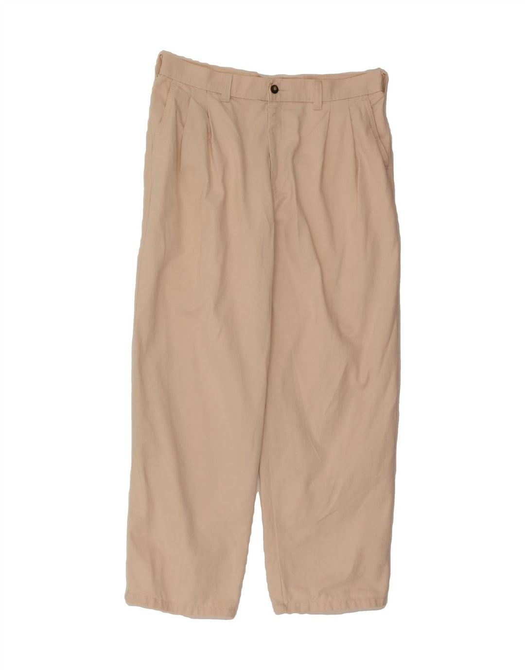 ST MICHAEL Mens Pegged Chino Trousers W34 L29  Beige Cotton Vintage St Michael and Second-Hand St Michael from Messina Hembry 