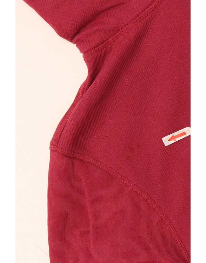 Tommy Hilfiger Womens Hoodie Jumper UK 14 Medium Pink