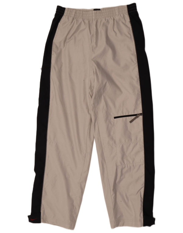 Nike Mens Tracksuit Trousers Medium Grey Colourblock